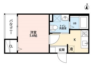 アレクサンダープラッツ金山の物件間取画像